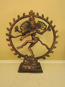   Bronze Hindu Nataraja Statue Handmade in Lost Wax Method from Chennai