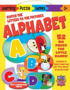   Alphabet Learning Games Educational Kids Puzzle 52 PC
