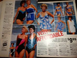  Catalog 1987 Spring Summer Cheryl Tiegs Fashion Lingerie 