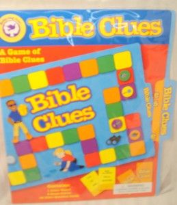 Bible Clues Christian File Folder Game Teacher Study