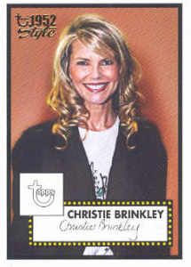 2005 06 Topps Style 161 Christie Brinkley