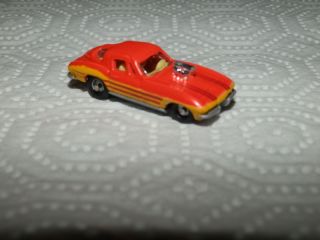 this is a new diecast metal 1960s chevrolet corvette in n scale actual 
