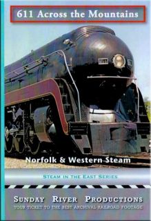   Western Steam 611 Across The Mountains DVD New Sunday River N W