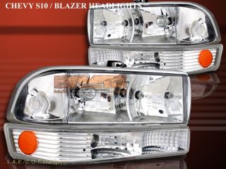 98 04 Chevy S10 Blazer altezza Headlights Bumper Lights