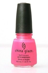 China Glaze Shocking Pink Neon Color 70293 1 Bottle 0 5 oz Full Size 
