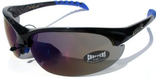 choppers men s sunglasses 7698 silver yellow blue
