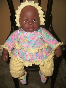 19 Zapf Creations Baby Chou Chou New Crochet Clothes