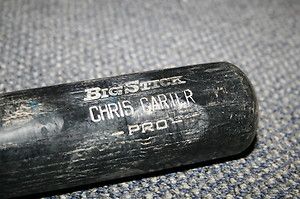 Chris Carter Game Used Rawlings Big Stick Bat Adirondack Pro Model 