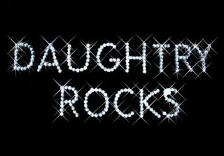 Daughtry Rocks Chris Rhinestone Long Sleeve T Shirt