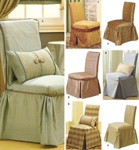    Simplicity 4094 Christopher Lowell DESIGNER DINING CHAIR COVERS