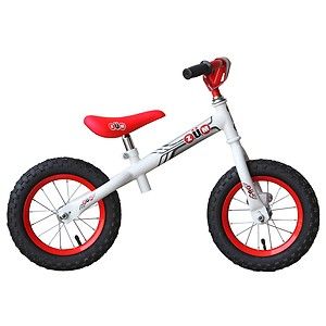 Zum SX Metal Balance Push Bike New Childrens Kids White Red