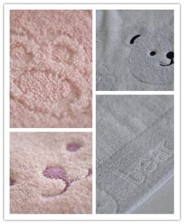 5pc New Soft Cotton Hand Face Kids Towel Lovely Bear