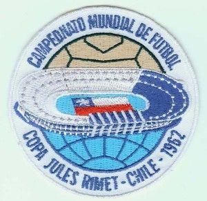 1962 7th FIFA World Cup Chile Football Soccer Patch