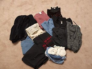 Huge LOT of Fall Winter Maternity Clothes in GREAT Condition ALL 