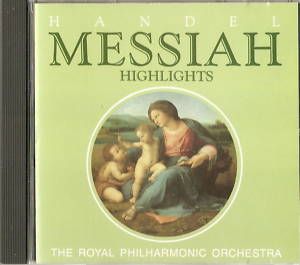 Messiah Highlights Handels Christian Music Worship CD