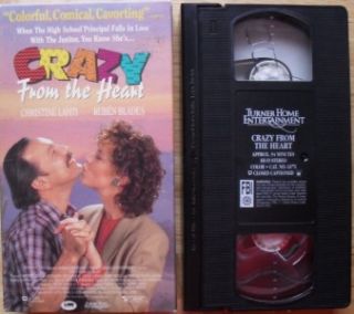 Crazy from The Heart VHS Christine Lahti Ruben Blades