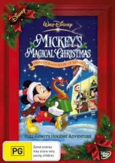 Mickeys Magical Christmas DVD New 9398521181034