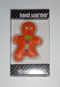 Gingerbread Man Hand Warmer Holiday Gifts Christmas Cookie