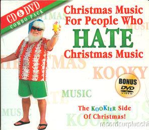 Christmas Music For People Who Hate Christmas Music CD & DVD Set Spike 