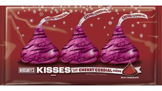 Hersheys Cherry Cordial Kisses candy *  Limited Holiday 