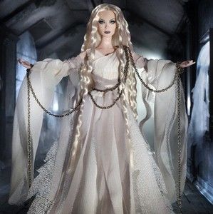 2012 Fantasy Collection Gold Label Haunted Beauty Ghost Barbie Doll 