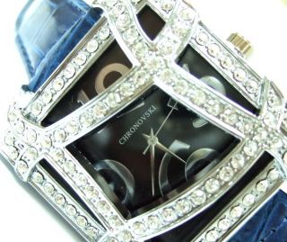 AMAZING DESIGNER LADIES BLING BLING LUXURY WATCH FROM CHRONOVSKI