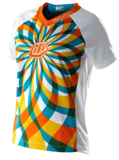 troy lee designs womens skyline jersey 2011 features raglan sleeves