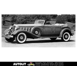 1933 Chrysler Imperial Eight Parade Car Factory Photo