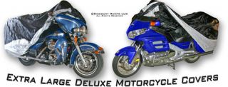 DELUXE MOTORCYCLE COVER Harley WATERPROOF COVERS (XL) (DMC XL)