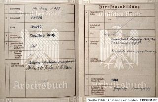  listed the german reich state citizenship id of doctor gerhard jaeger