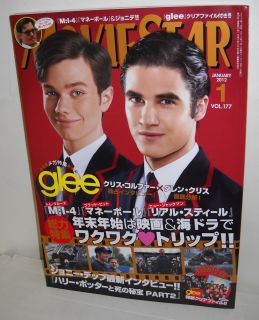  Star Magazine January 2012 Glees Chris Colfer Darren Criss