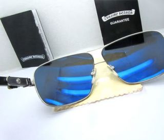 New Chrome Hearts Moorehead MBK Web Sunglasses Silver Frame Eye Care