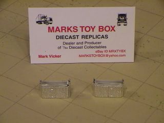 Lot 2 of Large DCP Chrome Tool Rope Boxs Diecast Promotions Custom