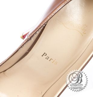 christian louboutin amber patent rolando heels shoes