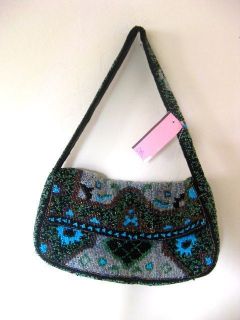 Christiana purse handbag heavily beaded seed beads ethnic boho