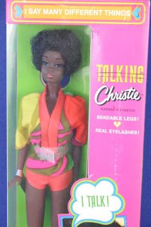 VINTAGE TALKING CHRISTIE BARBIE, NRFB, NEVER REMOVED FROM BOX