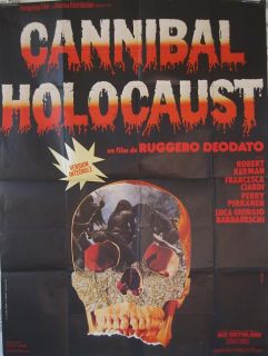 Cannibal Holocaust 1980 R Deodato 47x63 Integral Version