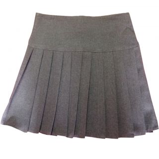  Uniform Short Skirts with Pleat Childrens and Adults 5 Col