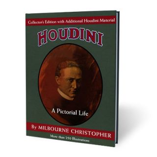 Houdini Book Collectors Edition by Milbourne Christopher Book