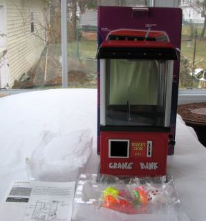 New in Box Crane Bank Claw Machine Arcade Game Radio Shack