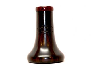 This is a beautiful new Backun grenadilla clarinet bell, with the