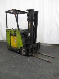 CLARK ESM1120 ELECTRIC STAND UP FORKLIFT 3675 LBS