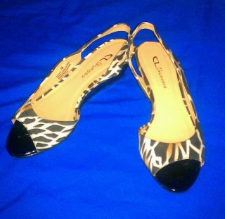 Animal Print CL By Laundry Wedges