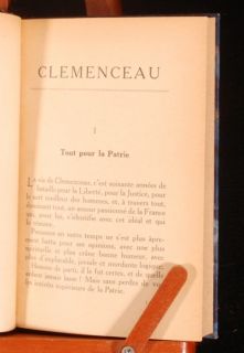 details lecomte s study of georges clemenceau in a fine binding sixth