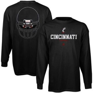 Adidas Cincinnati Bearcats Eyes Long Sleeve T Shirt Black