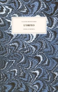 Claudio Monteverdi LOrfeo Partitura Facsimile Autograph Score