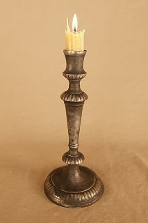  Circa 1850's American Pewter Candlestick