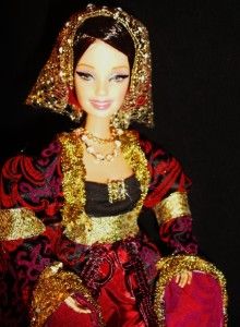 Queen Anne of Cleves OOAK Barbie Doll Henry VIII 4th Wife Tudor