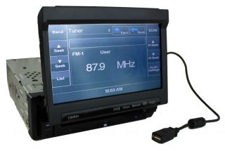 Clarion VZ401 7 Touch Screen DVD CD USB Aux Car Player Receiver