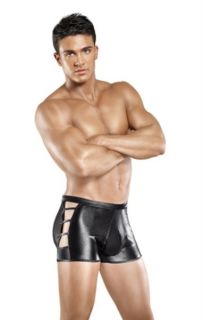 male power cire cage short wet look
